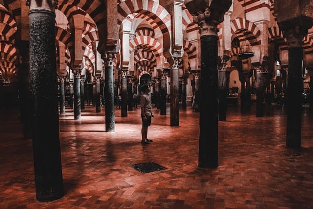 Mezquita of Cordoba toeristische attracties in Spanje
