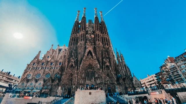 sagrada familia toeristische attracties in Spanje